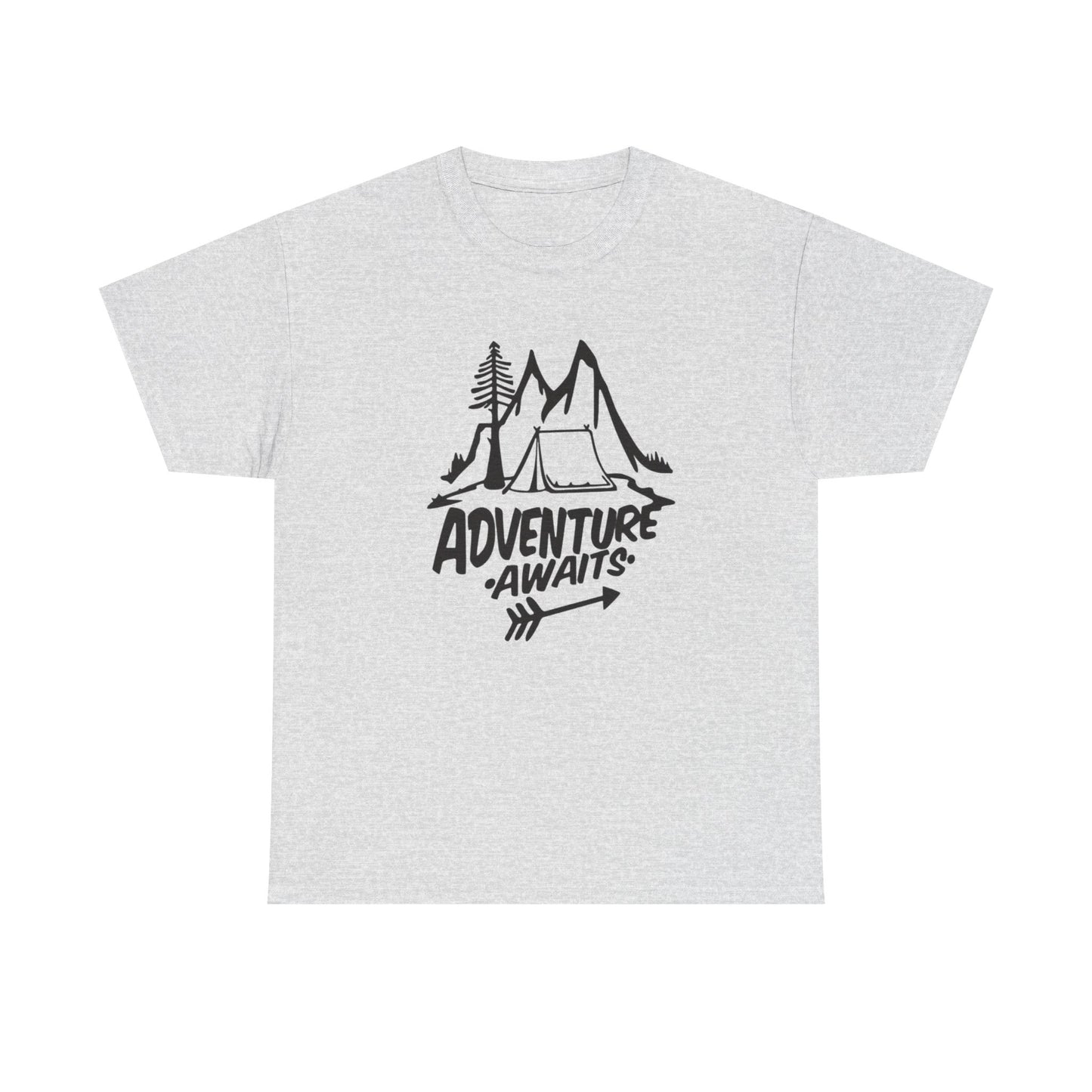 Adventure Awaits Outdoors Graphic T Shirt NEW ADULT