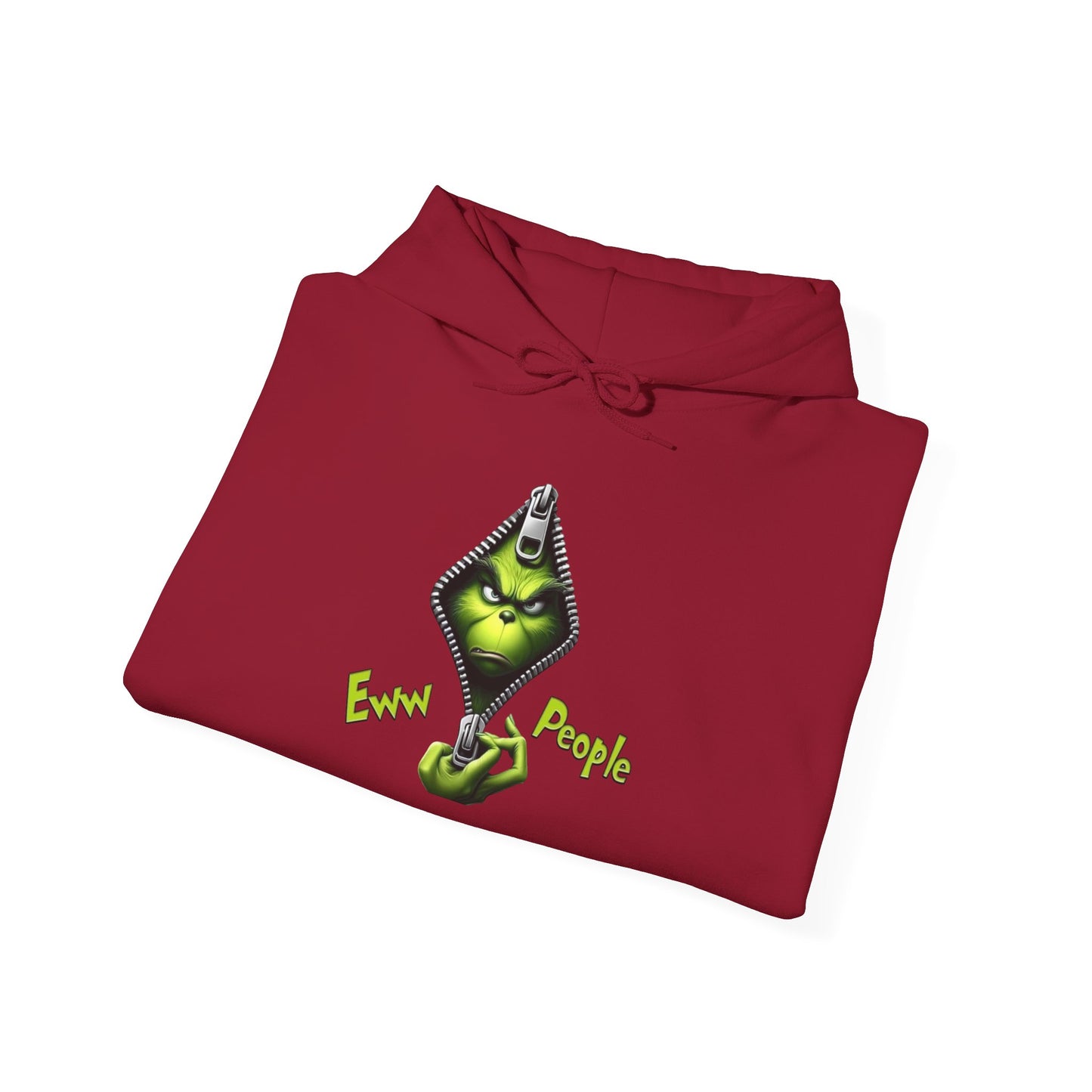 The Grinch Funny Christmas Graphic Hoodie Unisex Heavy Blend™ Hooded Sweatshirt