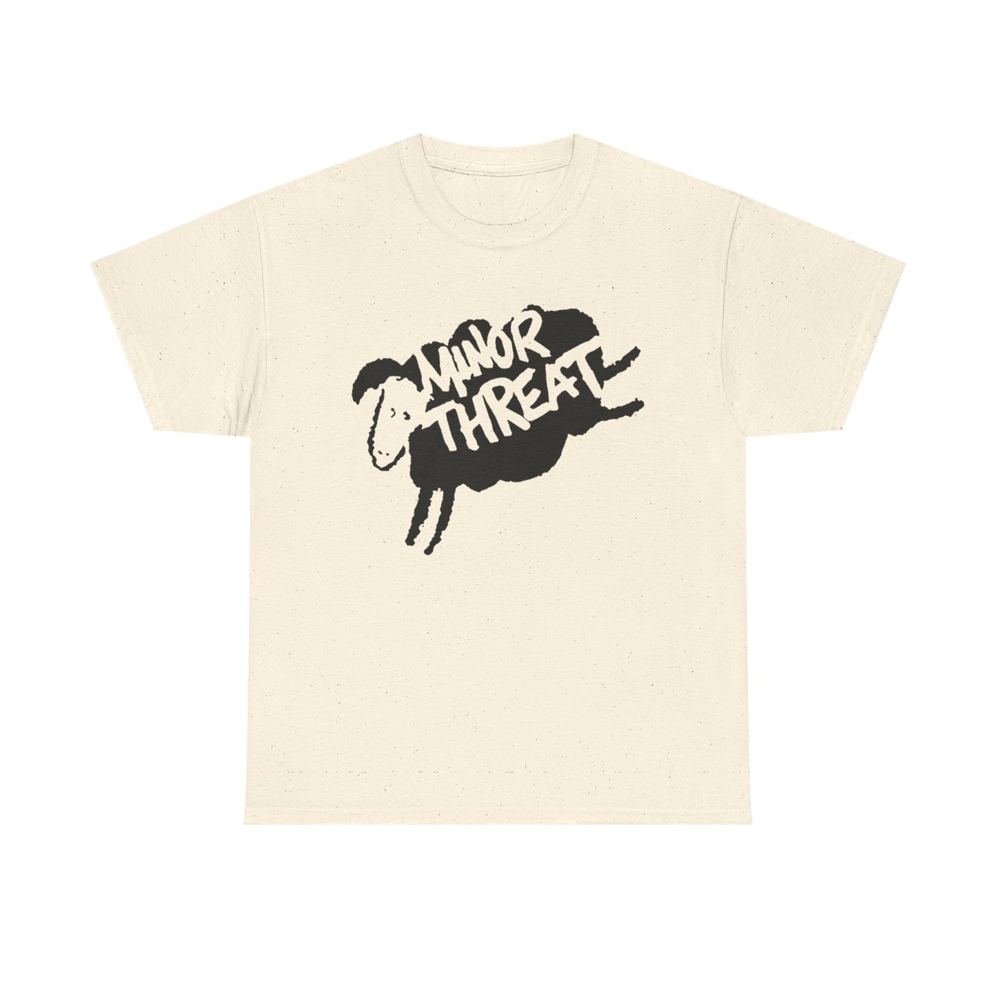 Minor Threat Sheep Graphic T Shirt Unisex Heavy Cotton Tee