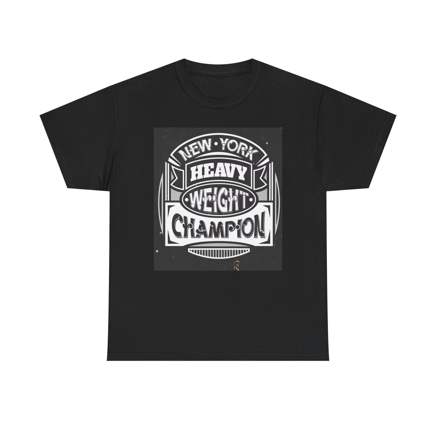New York Heavyweight Champion Graphic T Shirt Unisex Heavy Cotton Tee