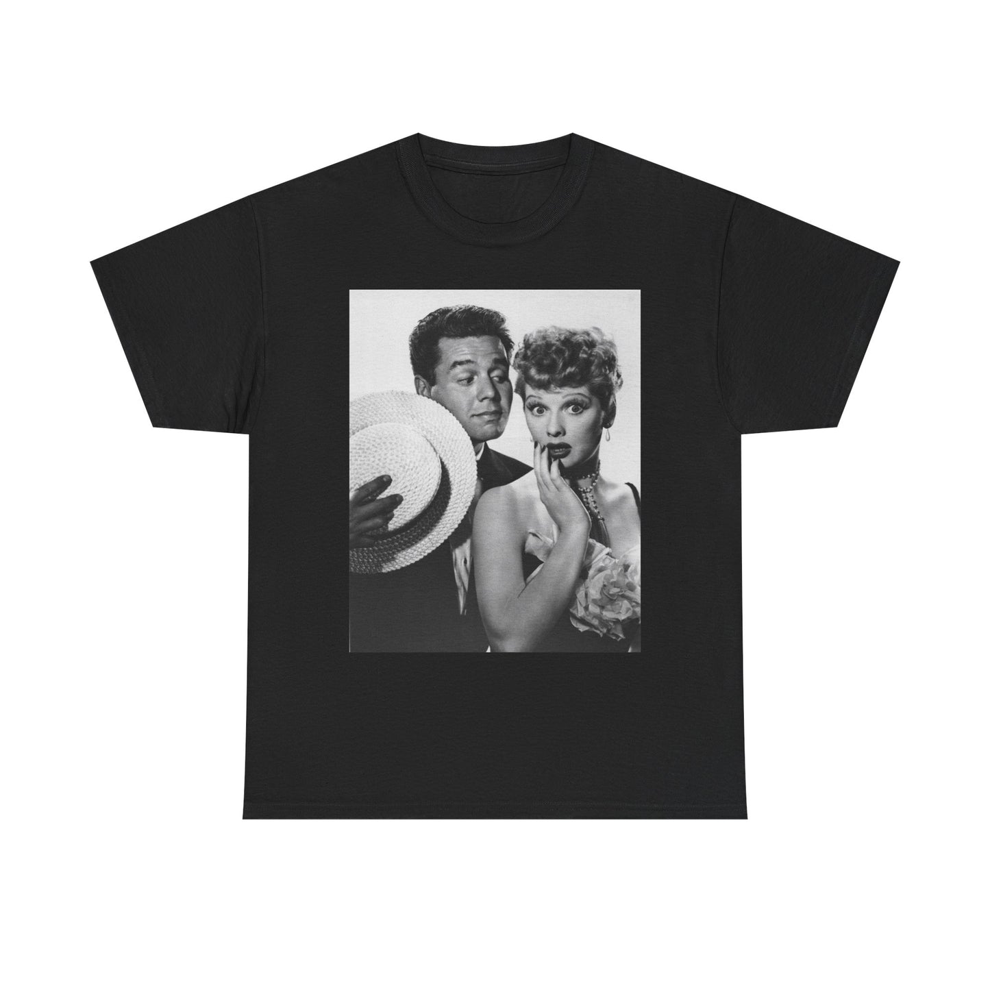 I Love Lucy Graphic T Shirt Vintage Retro Tv Show Unisex Heavy Cotton Tee