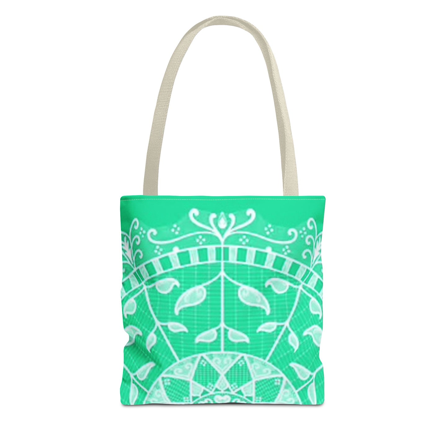 Light Green And White Multi Color BRAND NEW MODERN Tote Bag (AOP)
