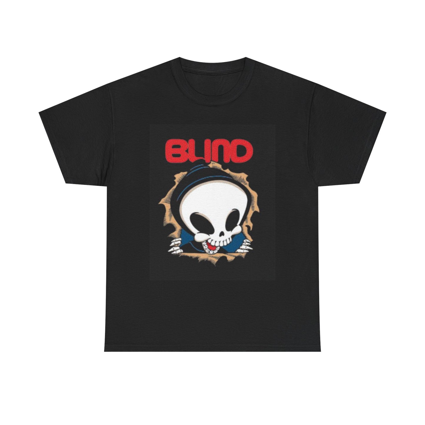 Blind Graphic T Shirt Vintage Skateboards Logo 90s Unisex Heavy Cotton Tee