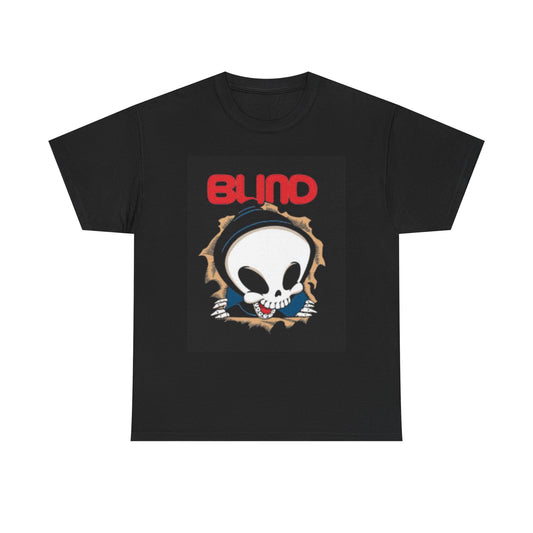 Blind Graphic T Shirt Vintage Skateboards Logo 90s Unisex Heavy Cotton Tee