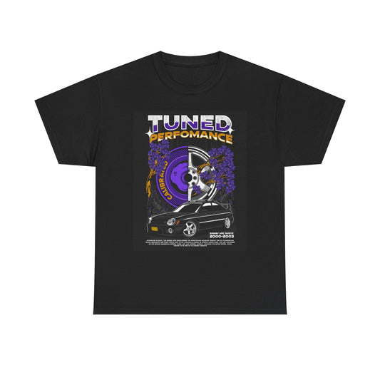 Tuned Subaru Performance Graphic T Shirt Unisex Heavy Cotton Tee Gift Vintage