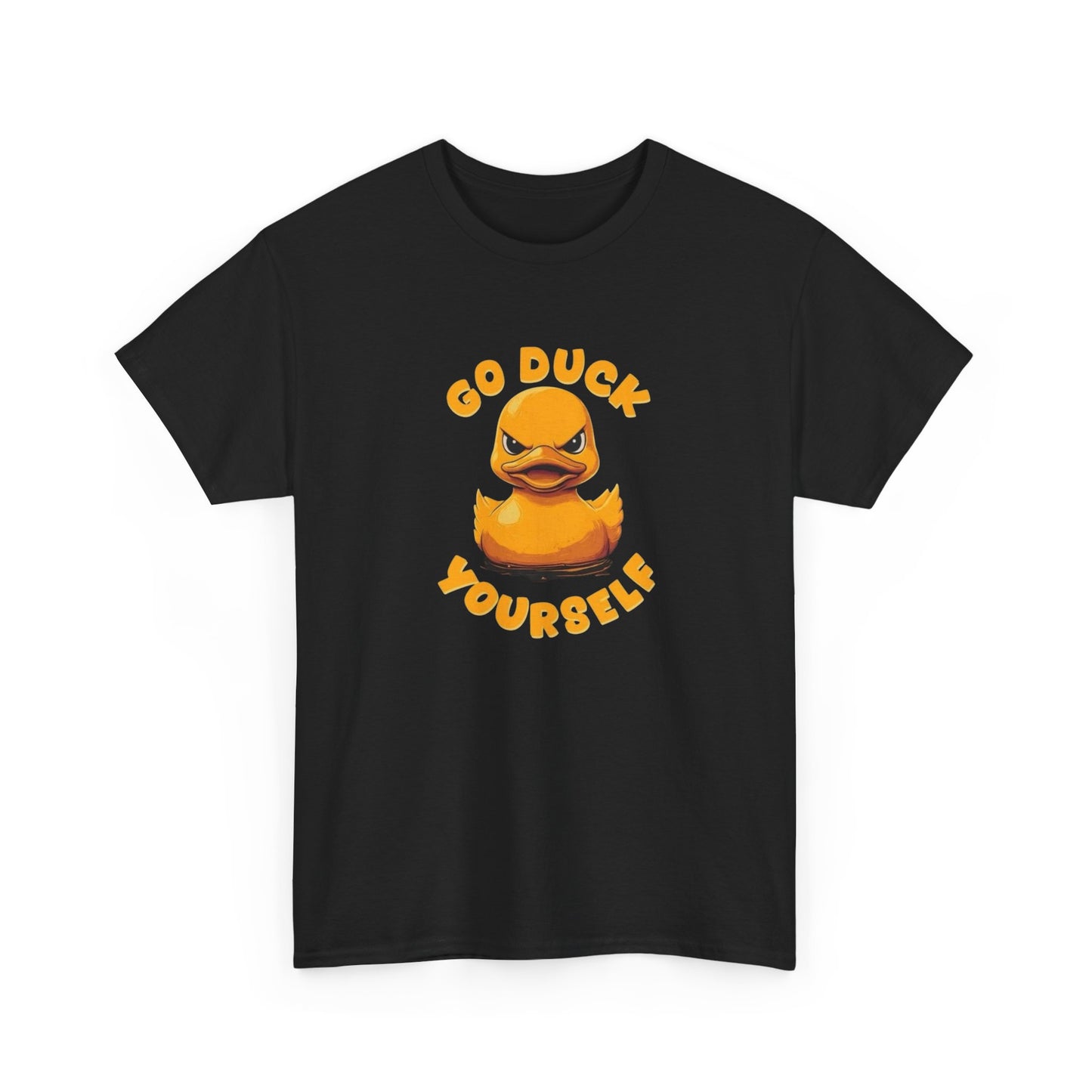 Go Duck Yourself Funny Graphic T-Shirt Unisex Heavy Cotton Tee NEW
