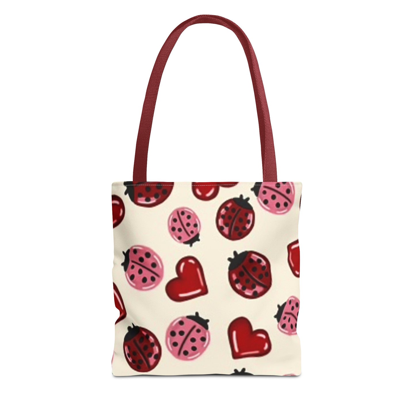 Ladybug Hearts All Over Print BRAND NEW Purse - Pocketbook - Travel Tote Bag