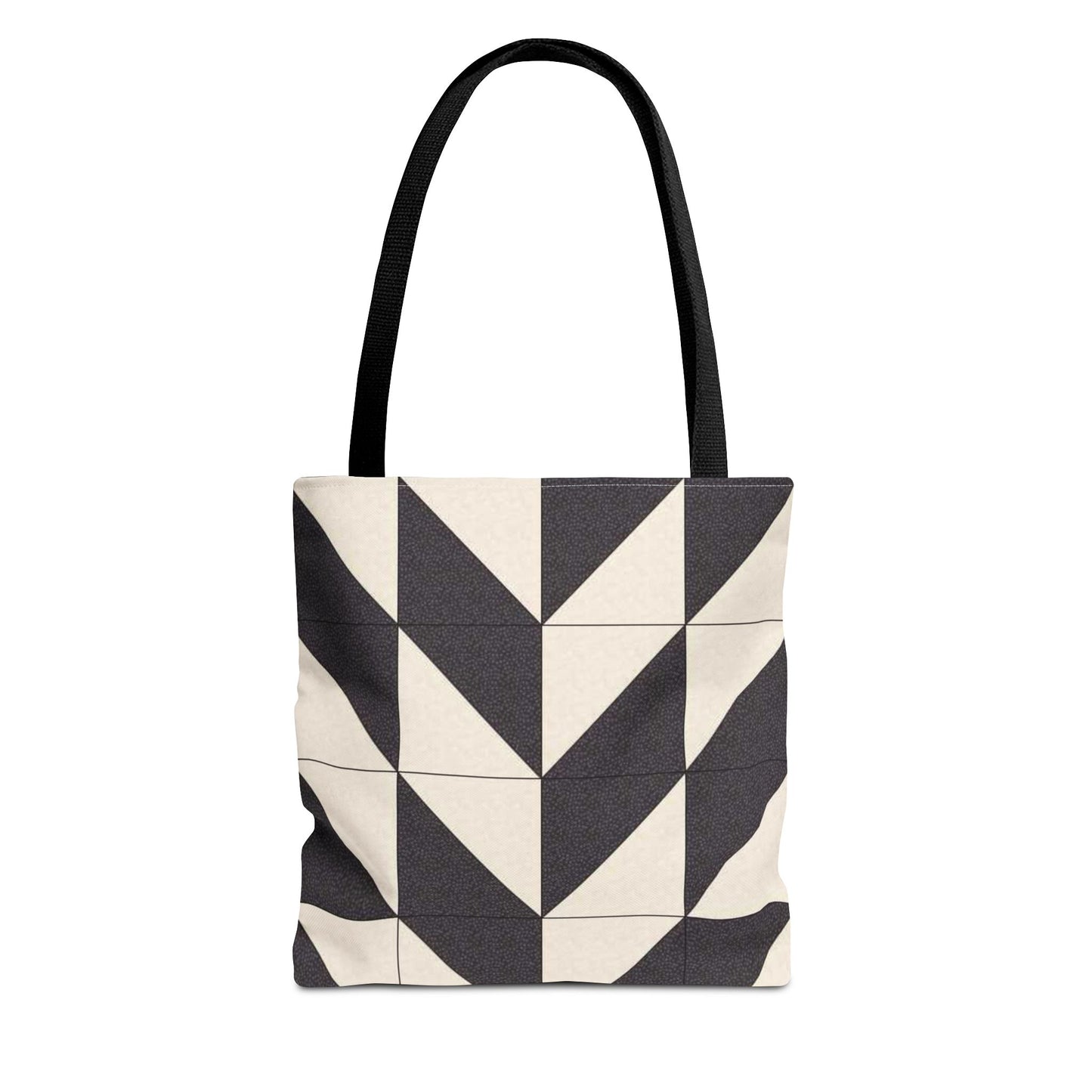 Black And Cream BRAND NEW Modern Purse - Pocketbook - Travel Tote Bag (AOP)