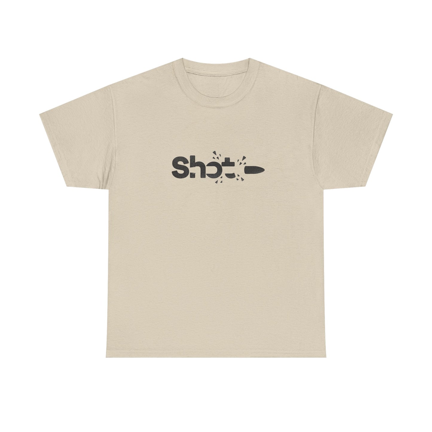 Bullet Shot 9mm Graphic T Shirt NEW Adult Regular Sizing Tee