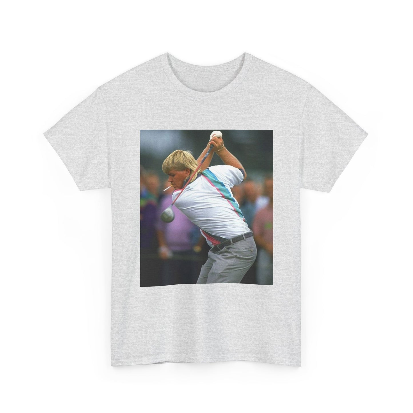 John Daly TShirt Masters golf club Tiger woods Vintage Unisex Heavy Cotton Tee