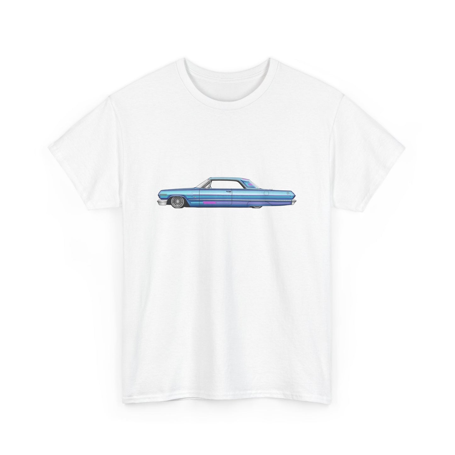 64 Impala Lowrider Cali Graphic T Shirt Unisex Heavy Cotton Tee NEW