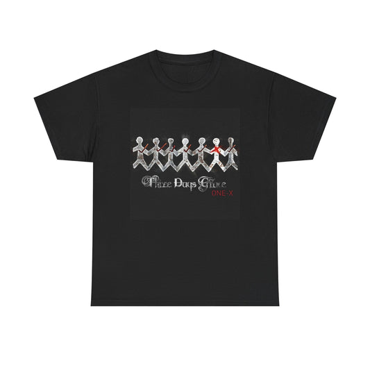 Three Days Grace Tshirt Retro Metal Album Cover Rock Unisex Heavy Cotton Tee