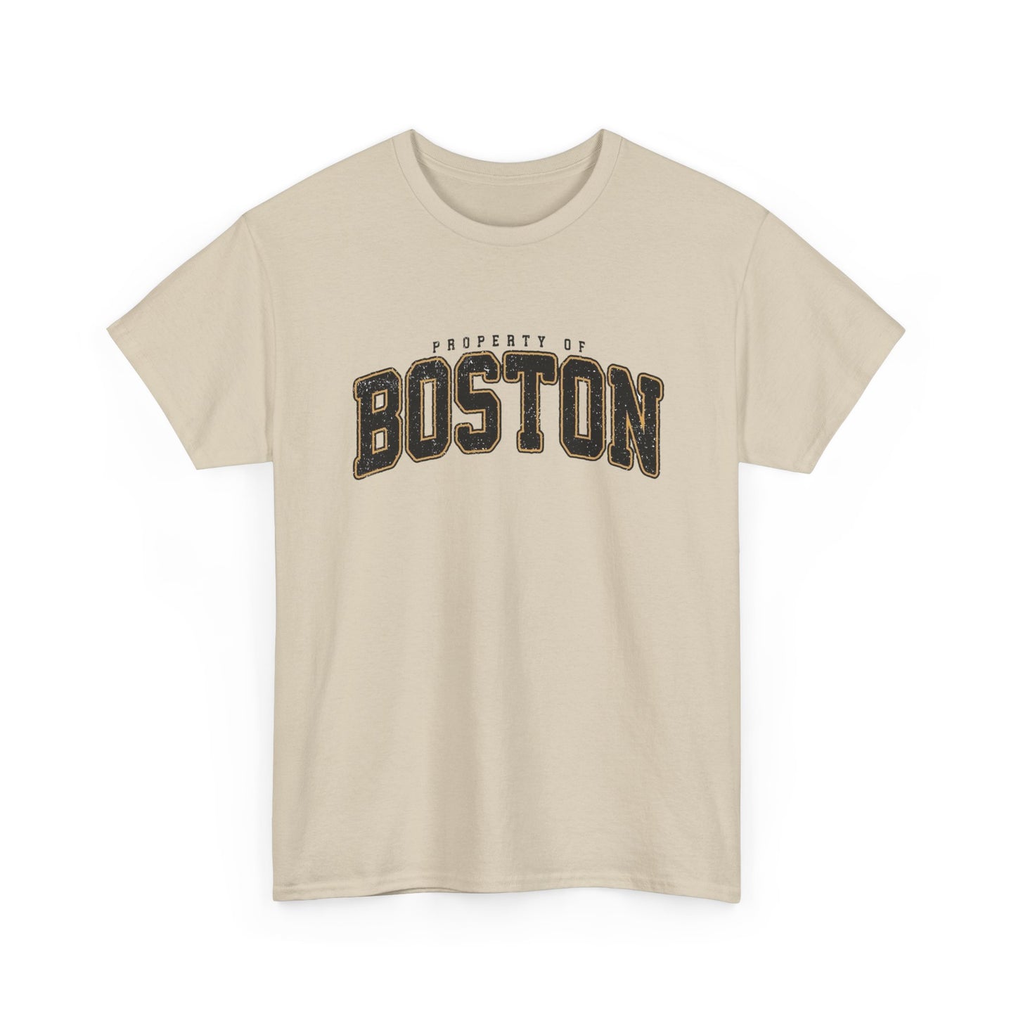 Property Of Boston Graphic T Shirt ADULT NEW