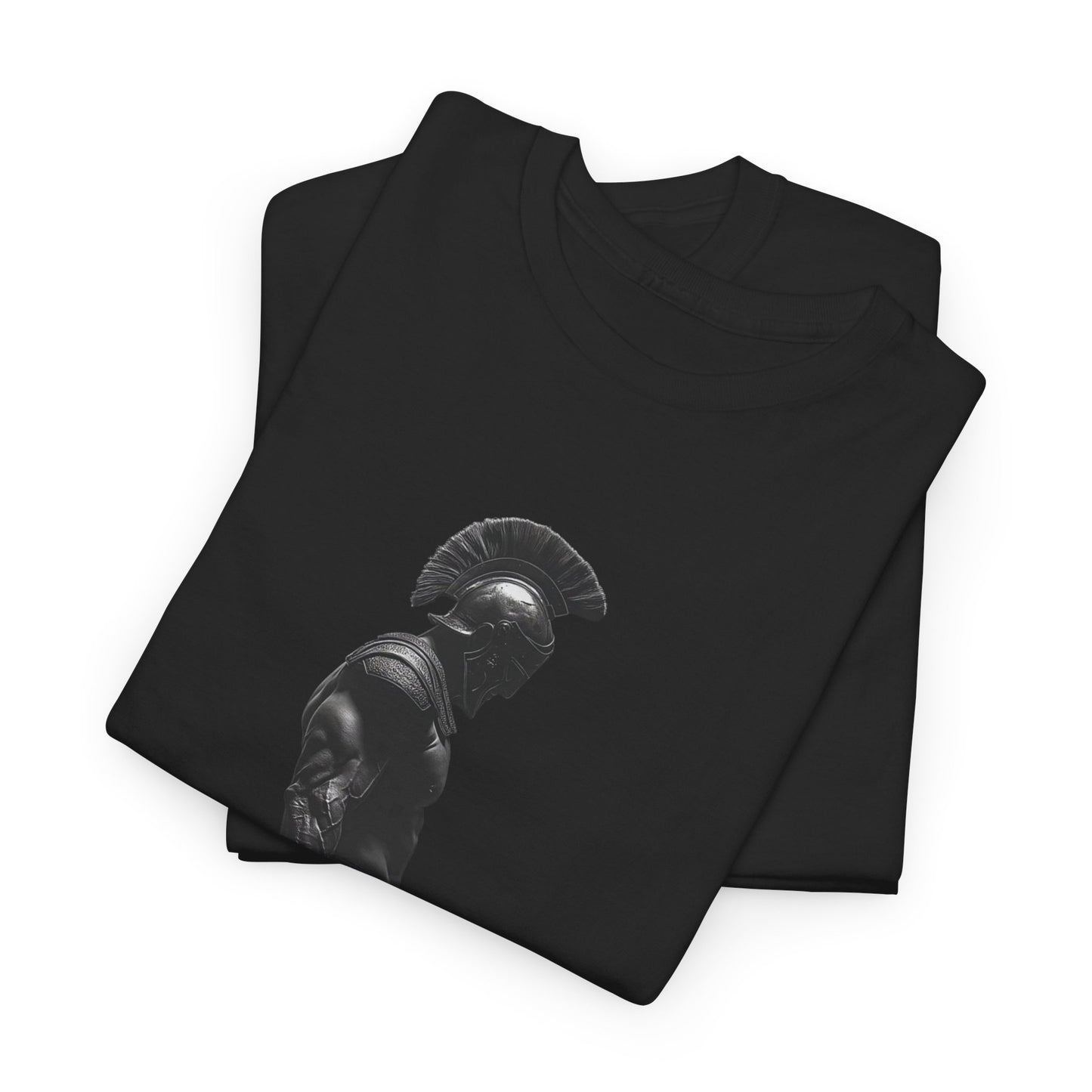 Spartan Warrior Graphic T Shirt Unisex Heavy Cotton Tee