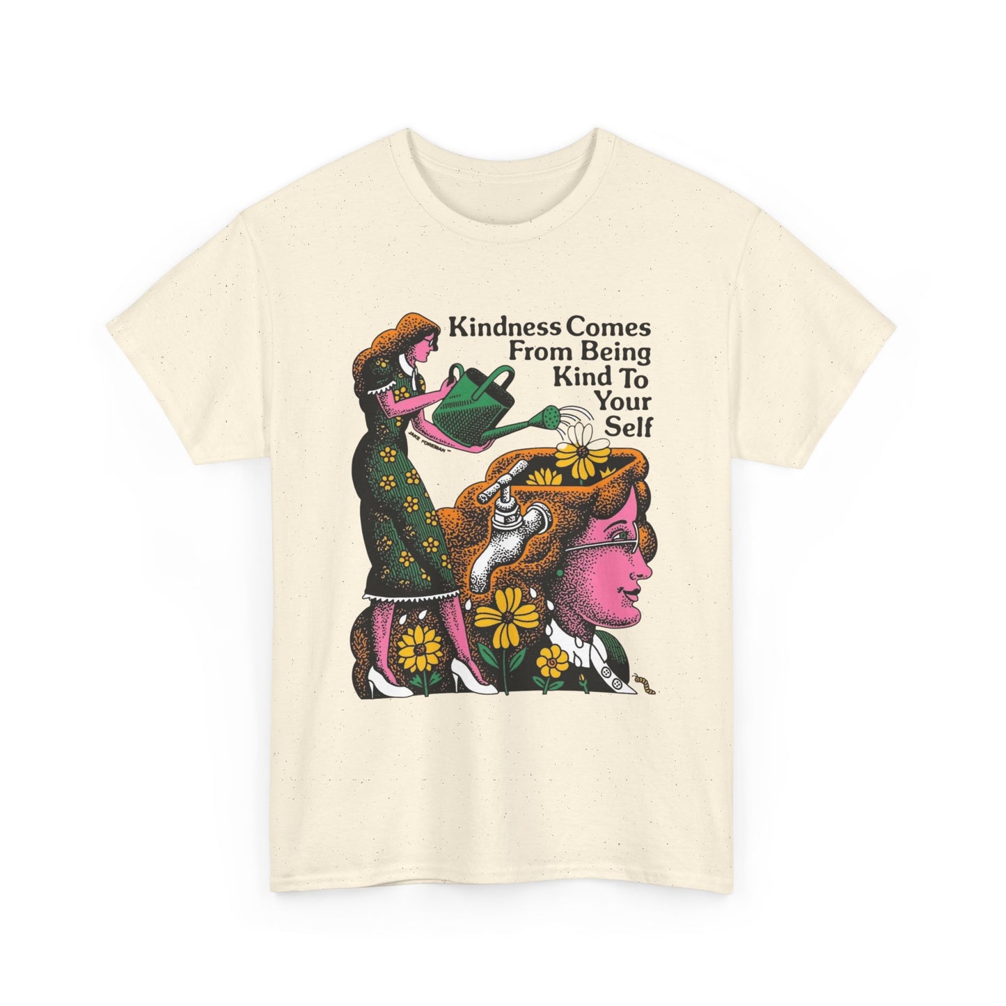 Be Kind To Yourself Graphic T Shirt Unisex Heavy Cotton Tee Gift Vintage