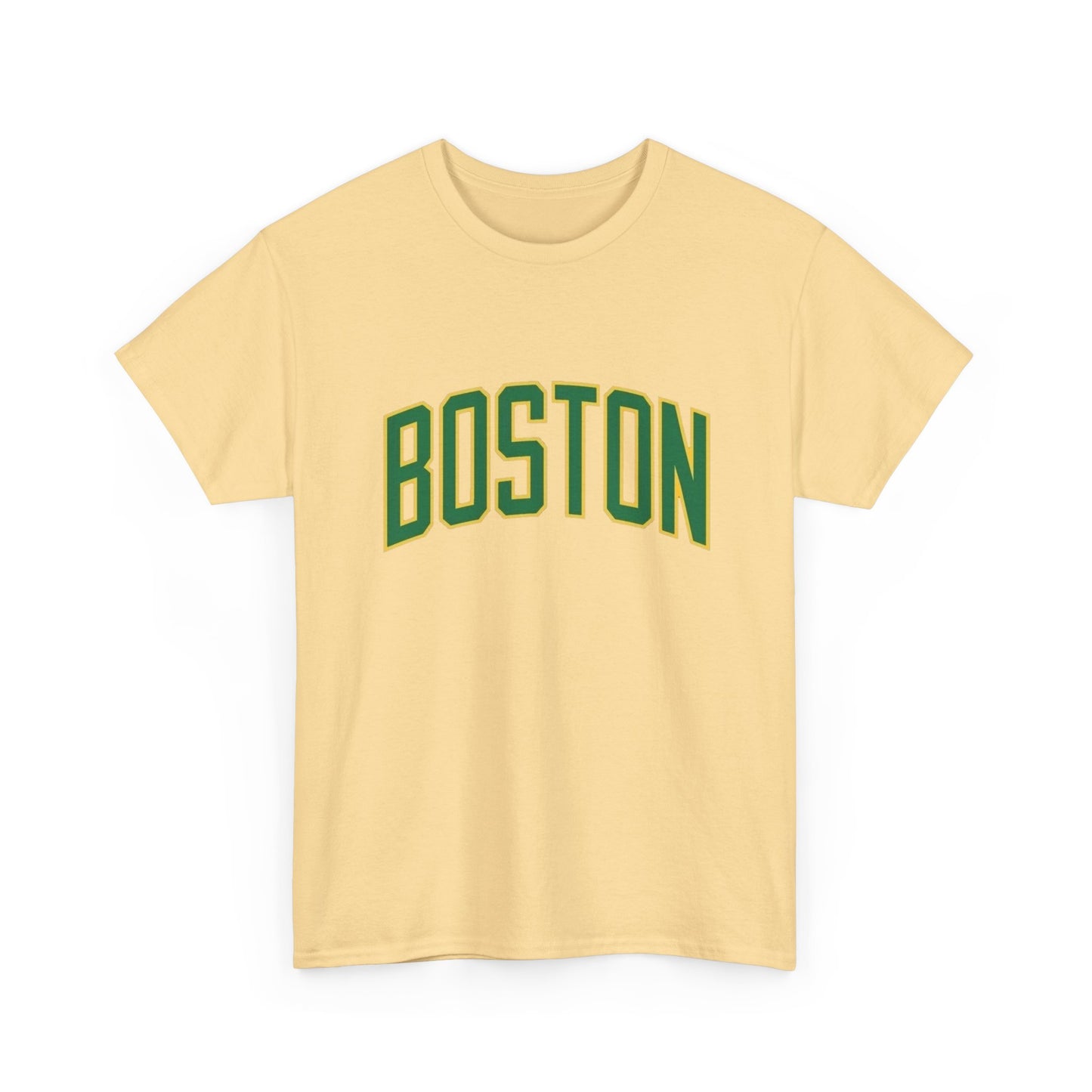 Boston Logo Sports Graphic T Shirt NEW Unisex Heavy Cotton Tee