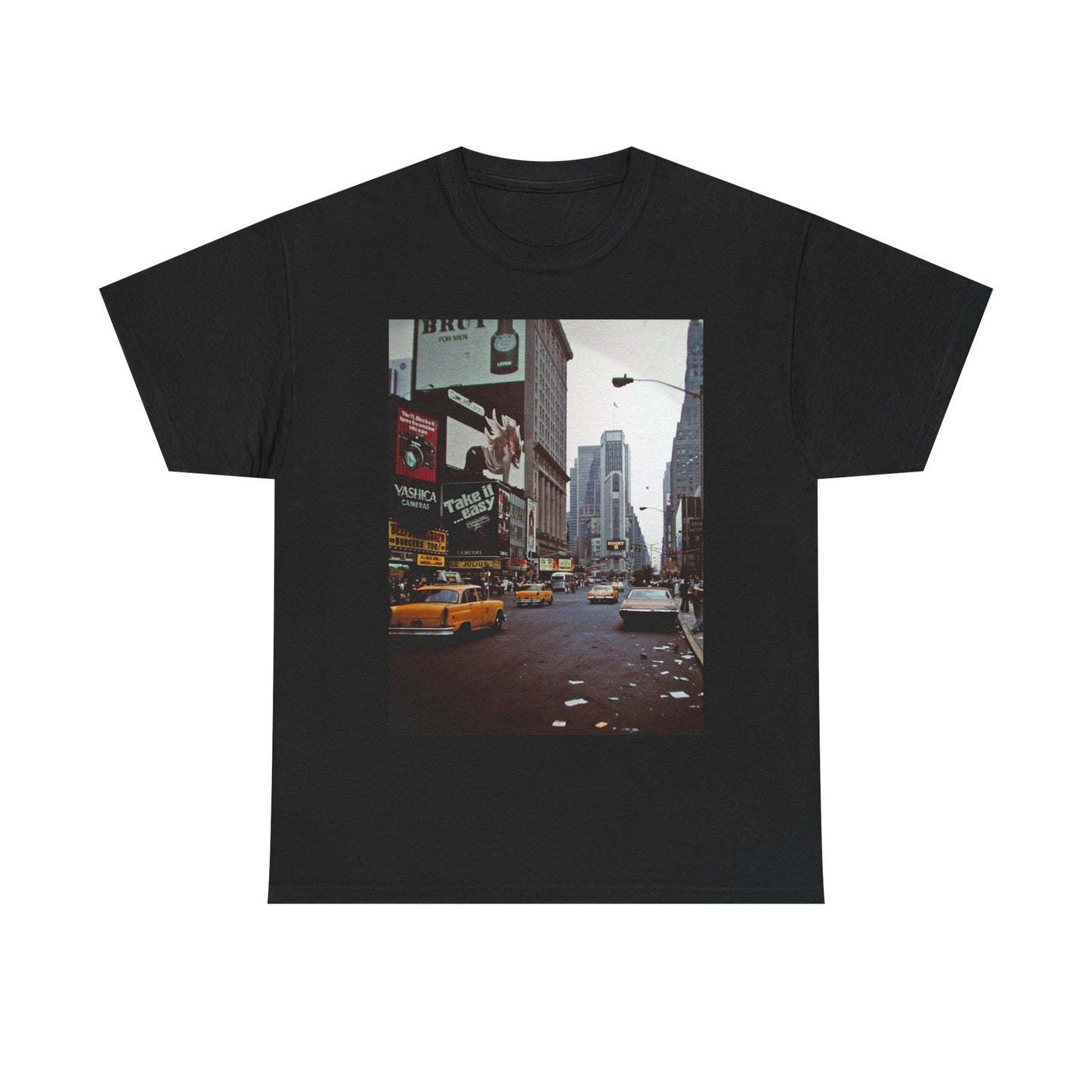 New York retro vintage supreme style Heavy Cotton Tee