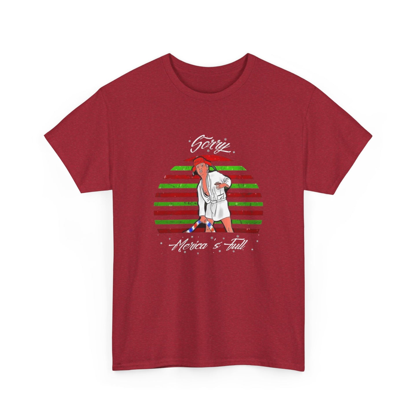 Christmas Story America's Full Funny Graphic T Shirt NEW Unisex Heavy Cotton Tee
