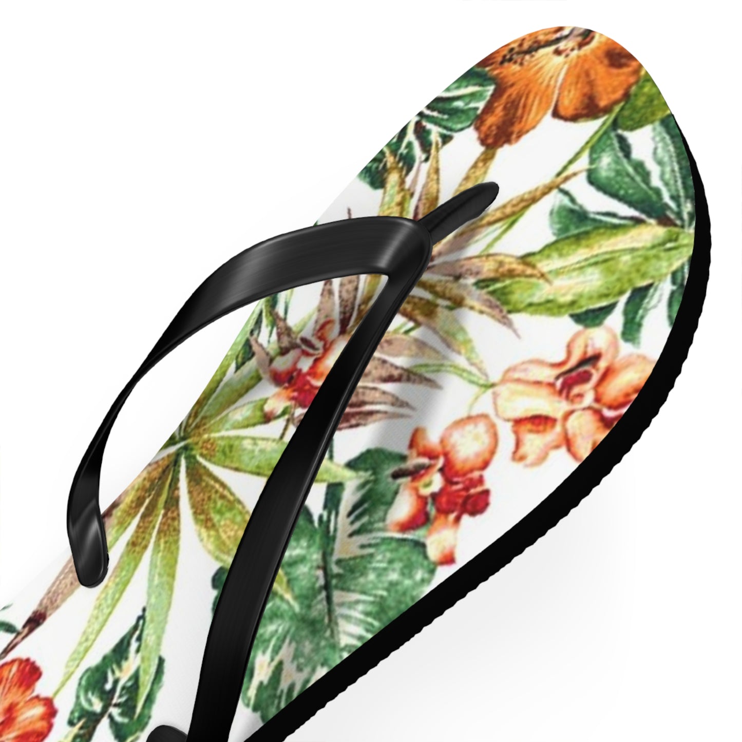 Waves And Sun Sandals Tropical Graphic Summer Flip Flops Slides BRAND NEW