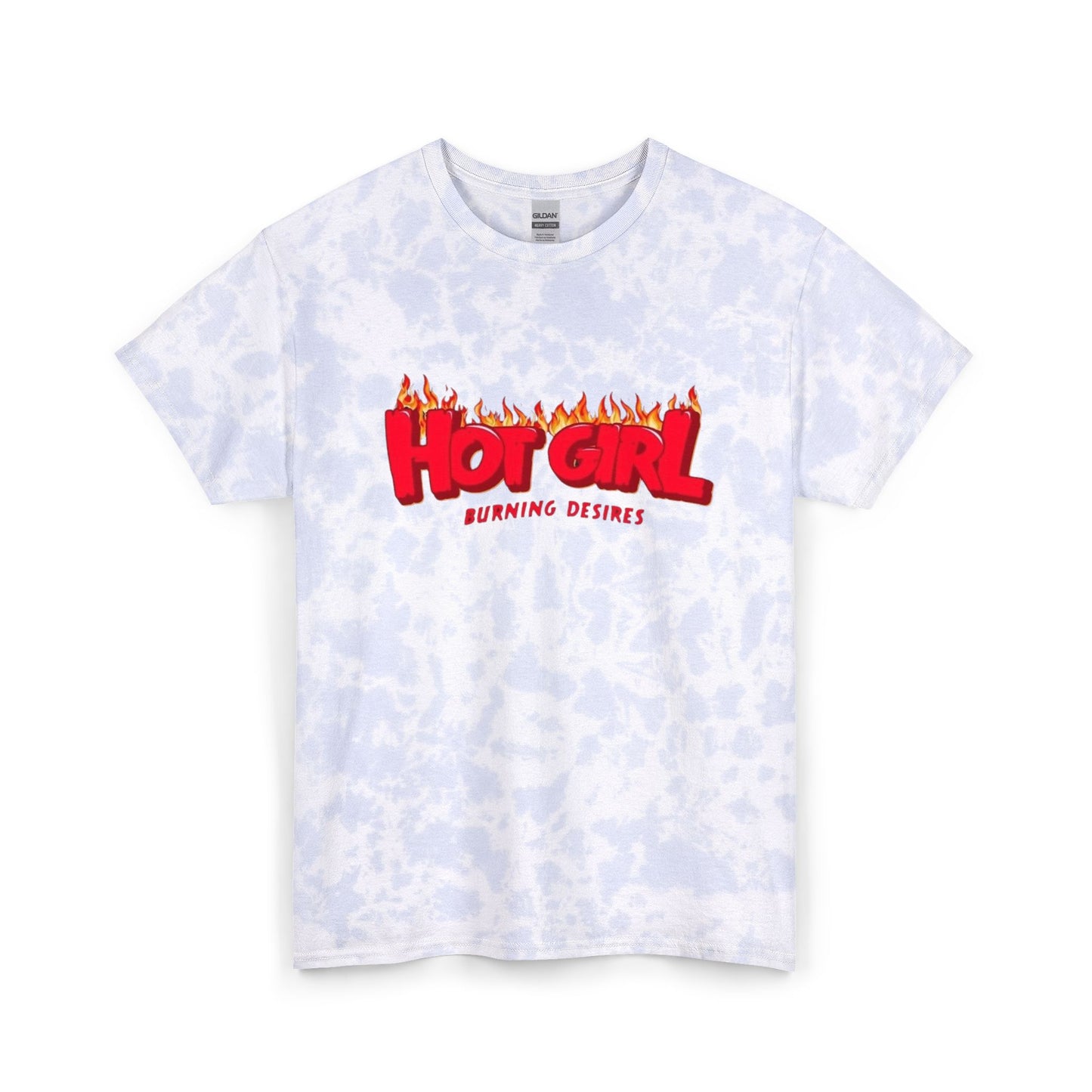 Hot Girl Burning Desires T Shirt Unisex Tie Dye Cotton Tee Gift
