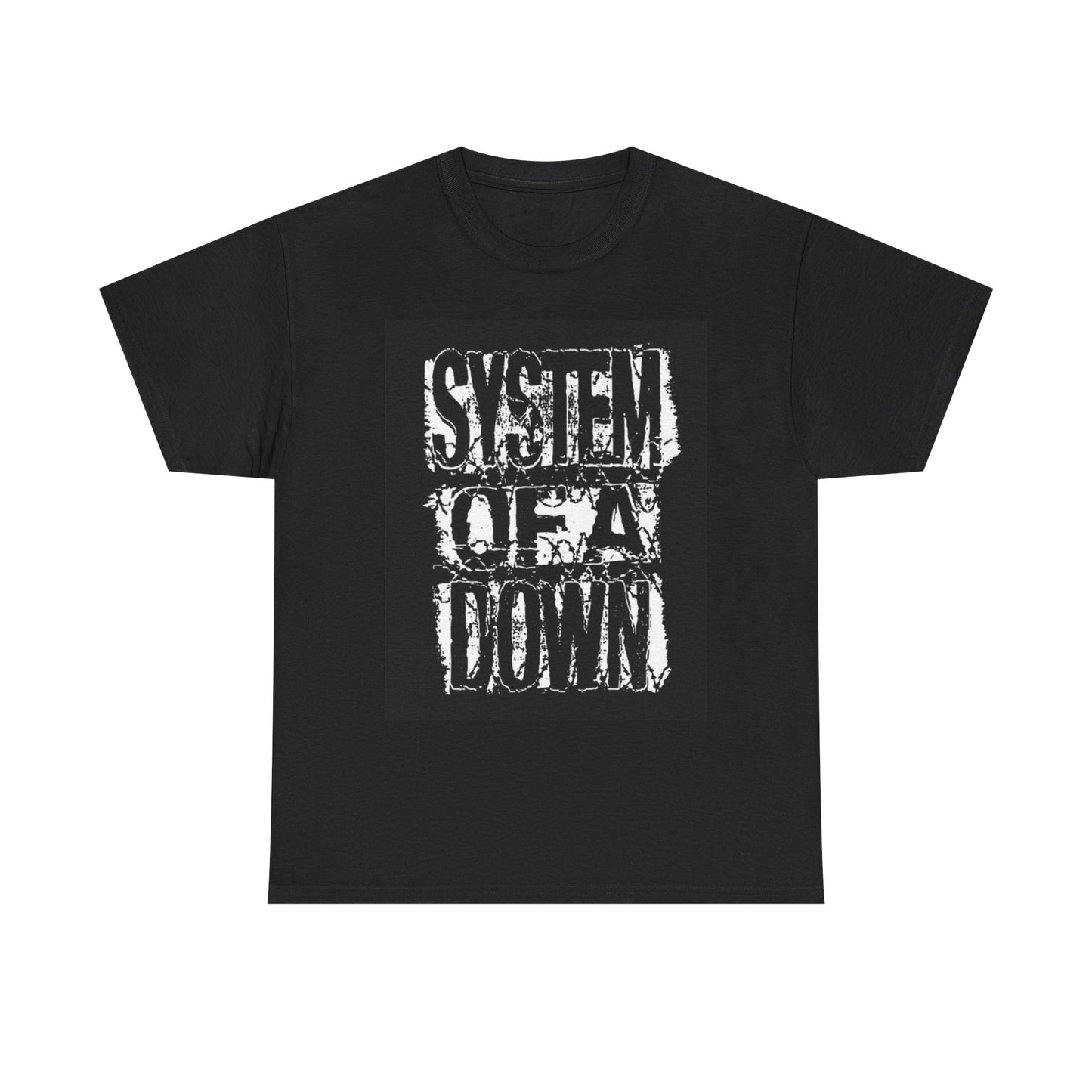 System of a down Tshirt graphic art rock metal band Unisex Heavy Cotton Tee