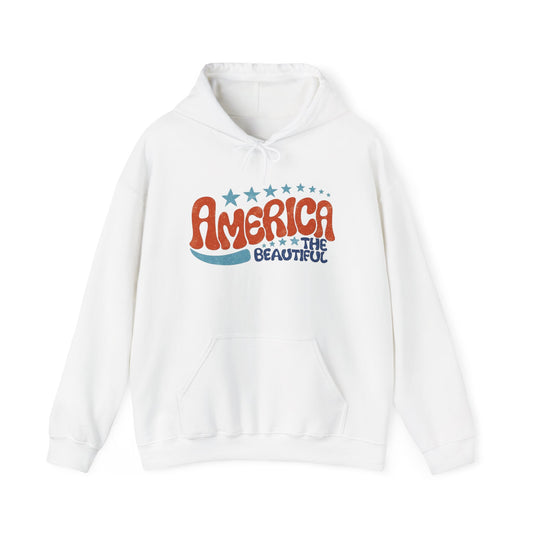 America The Beautiful Graphic Hoodie Heavy Blend™ NEW Sweatshirt