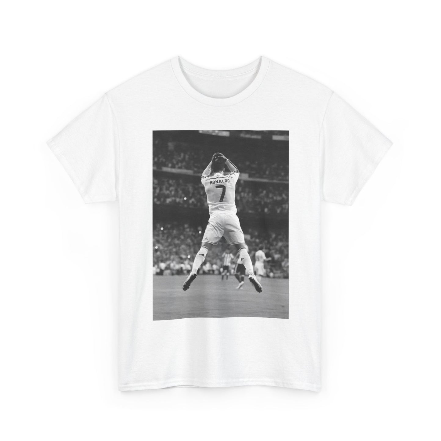 Ronaldo Tshirt Soccer And Football Graphic Champ Unisex Heavy Cotton Tee