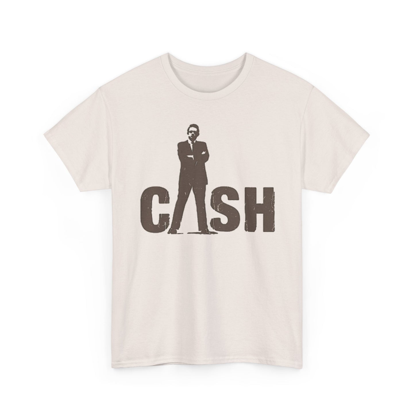 Johnny Cash Graphic T Shirt Vintage Poster Country Unisex Heavy Cotton Tee
