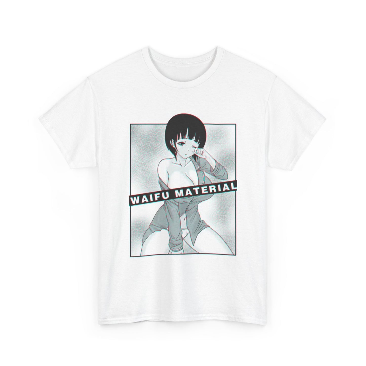 Anime Waifu Graphic Tee, Unisex Tshirt for Gamers, Sexy Art Design, Japanese 1
