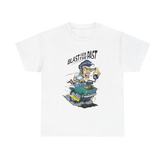 Blast From The Past Muscle Cars Graphic T Shirt Unisex Heavy Cotton Tee
