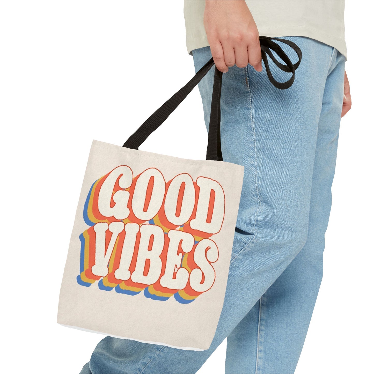 Good Vibes BRAND NEW Summer BEACH GEAR Tote Bag (AOP)