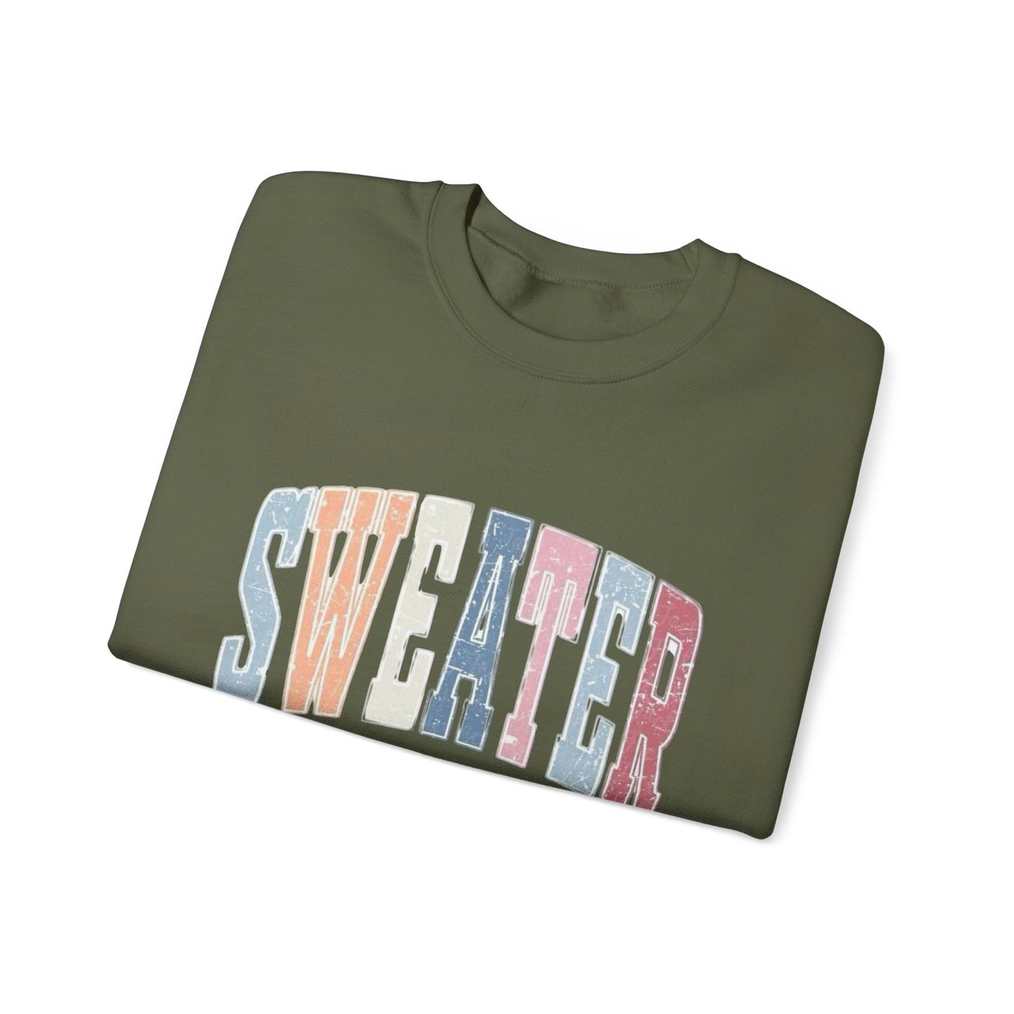 Sweater Weather Graphic Sweater NEW Unisex Heavy Blend™ Crewneck Sweatshirt