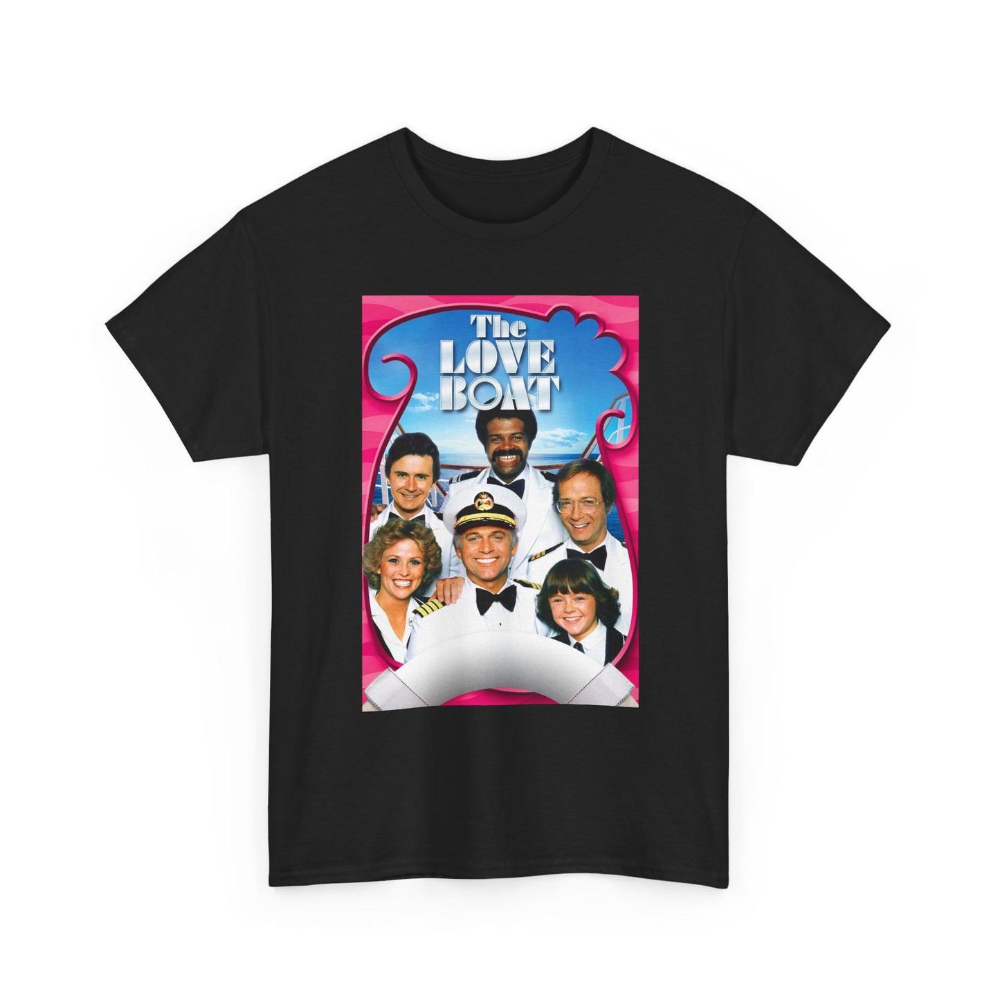The Love Boat Graphic T Shirt Vintage Tv Show Unisex Heavy Cotton Tee