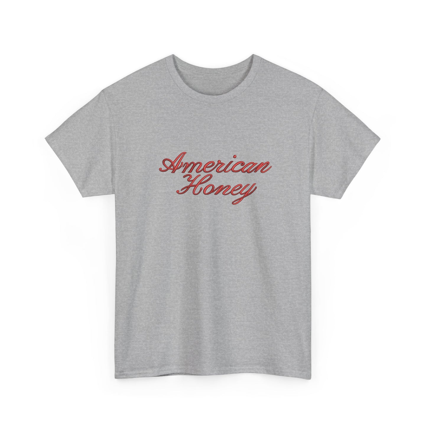 American Honey Retro 70s Graphic T Shirt NEW ADULT Unisex Heavy Cotton Tee