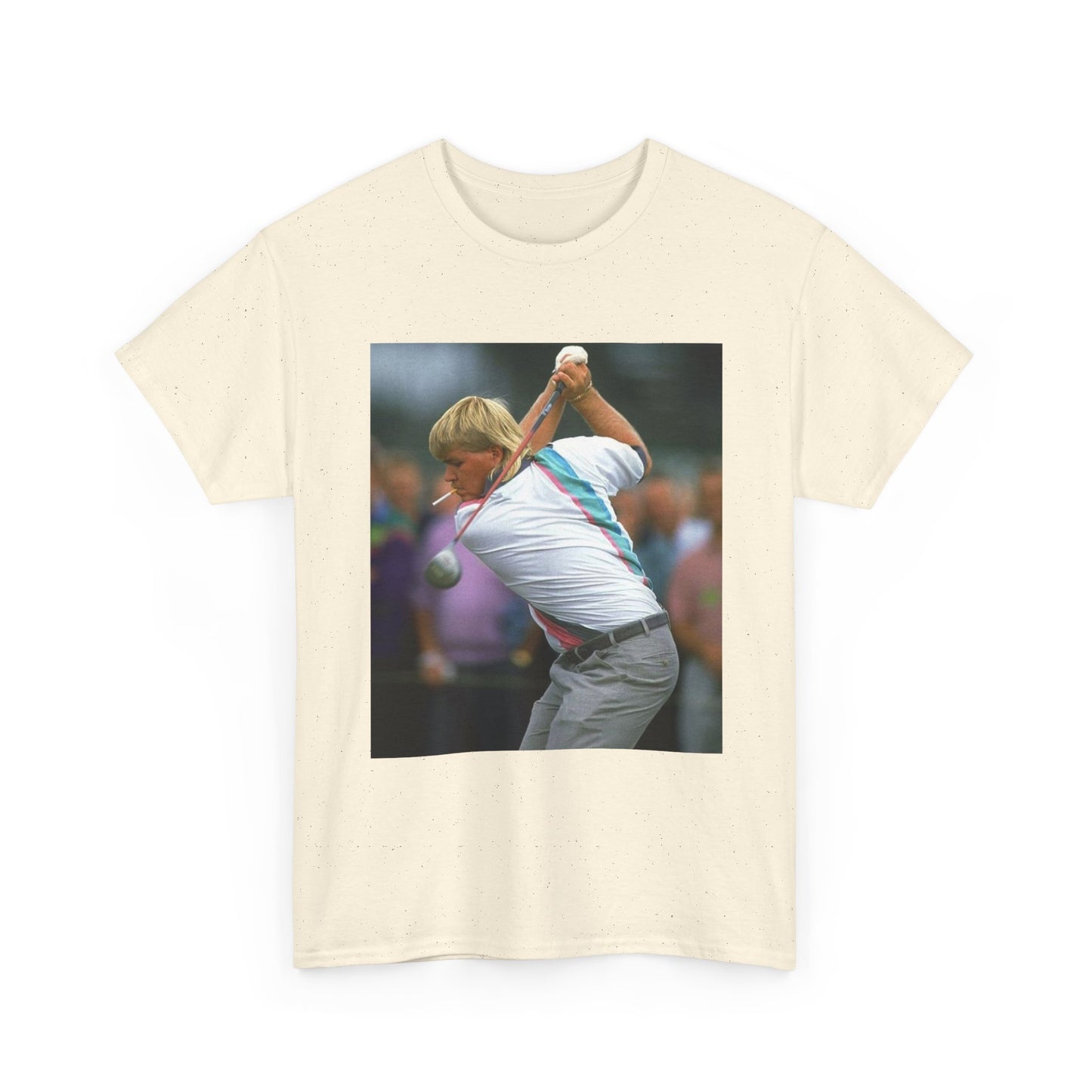 John Daly TShirt Masters golf club Tiger woods Vintage Unisex Heavy Cotton Tee