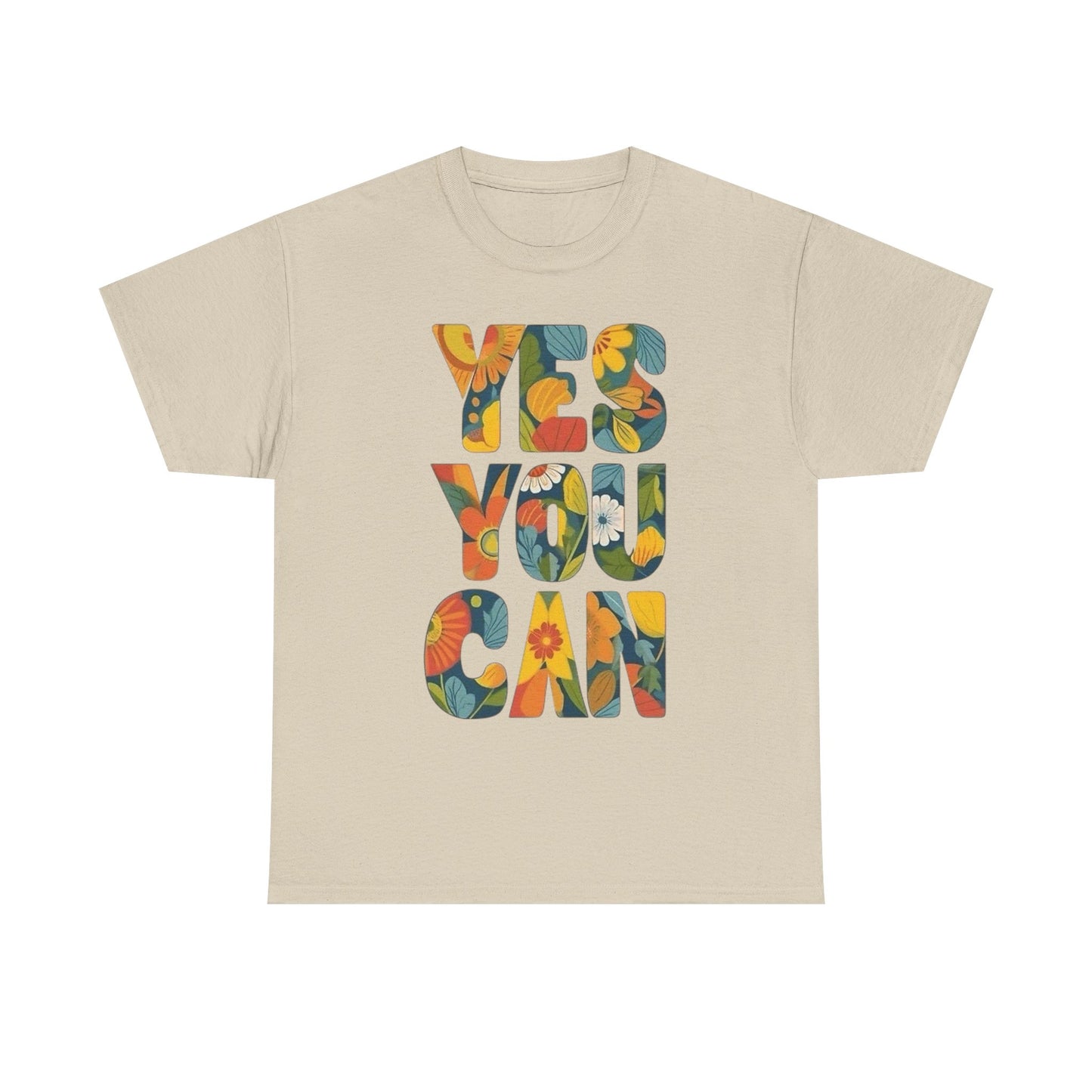 Yes You Can Graphic T Shirt Adult NEW
