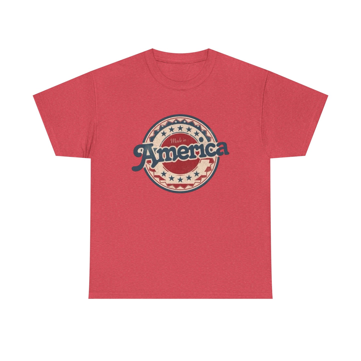 Made In America Graphic T Shirt Unisex NEW Heavy Cotton Tee