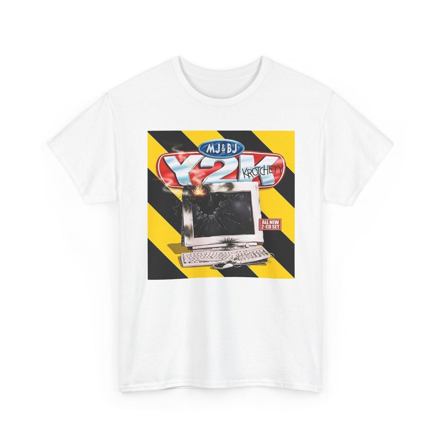 Y2k Graphic T Shirt Vintage 90s Funny Retro Unisex Heavy Cotton Tee