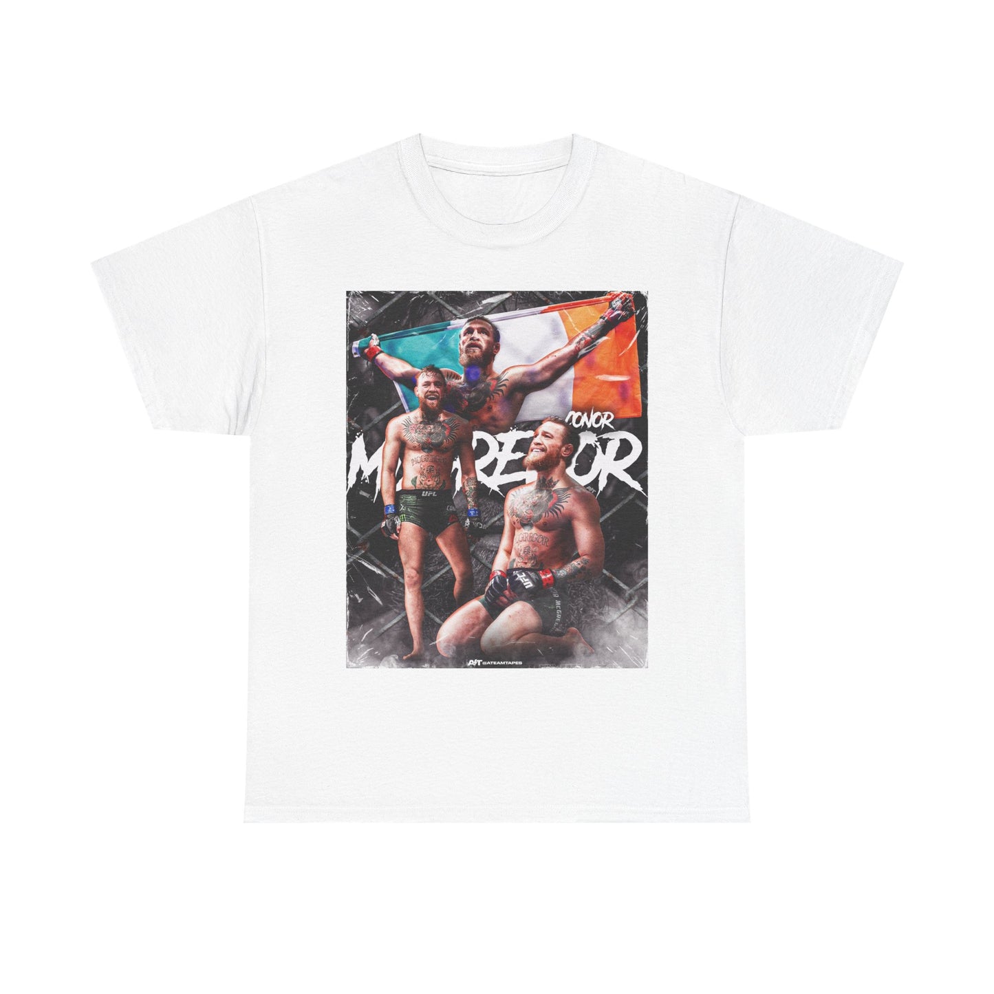 Conor Mcgregor Tshirt MMA Wrestling UFC WWE Retro Unisex Heavy Cotton Tee