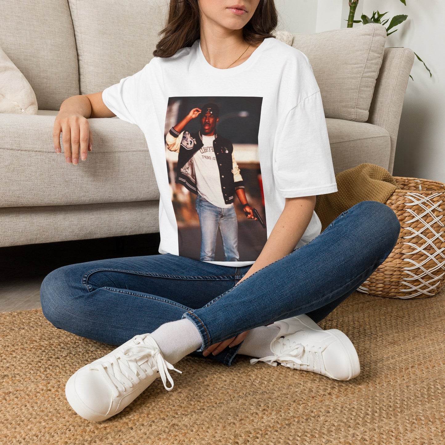 Eddie Murphy tshirt vintage Beverly Hills cop T-Shirt california graphic retro