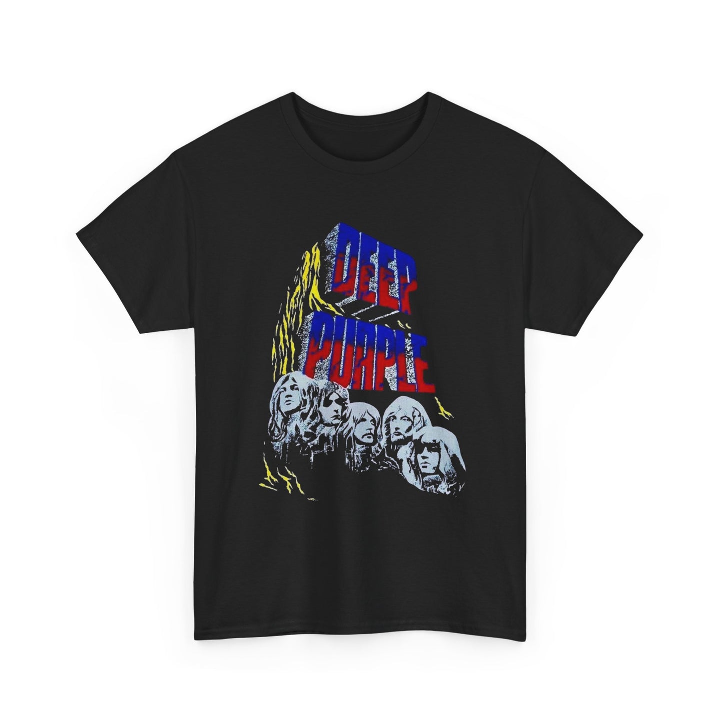 Deep Purple Vintage T Shirt S-5XL NEW Unisex Cotton Tee