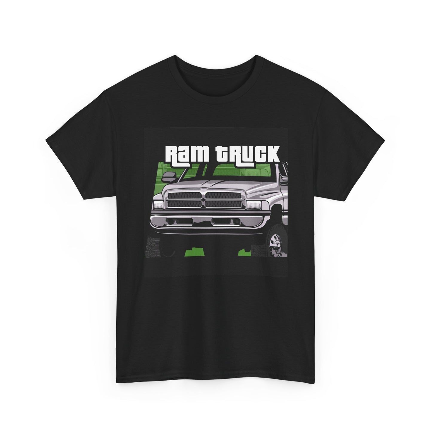 Ram Truck Vintage Graphic T Shirt Grand Theft Auto Dodge Unisex Heavy Cotton Tee