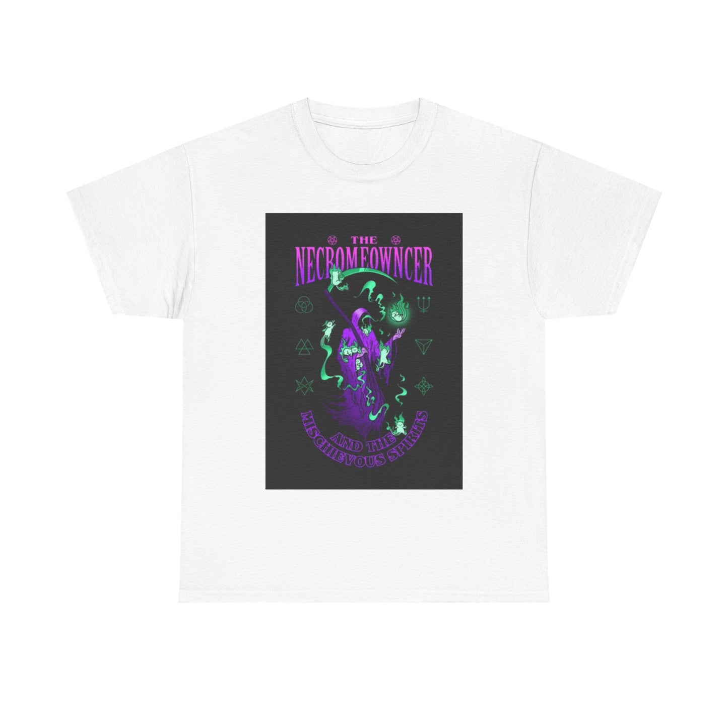 Wizards And Spirits Graphic Shirt Mystical Magic Unisex Heavy Cotton Tee