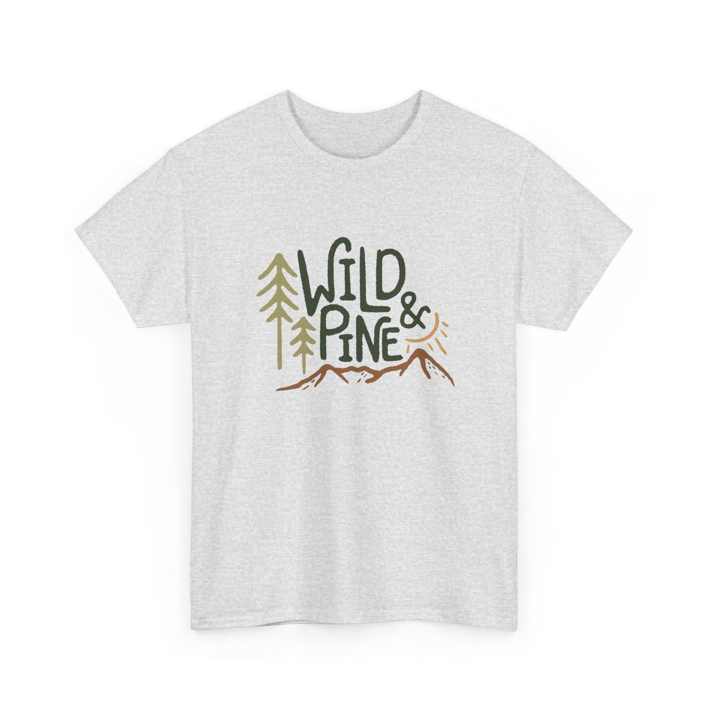Wild And Pine Outdoors Graphic T Shirt NEW ADULT