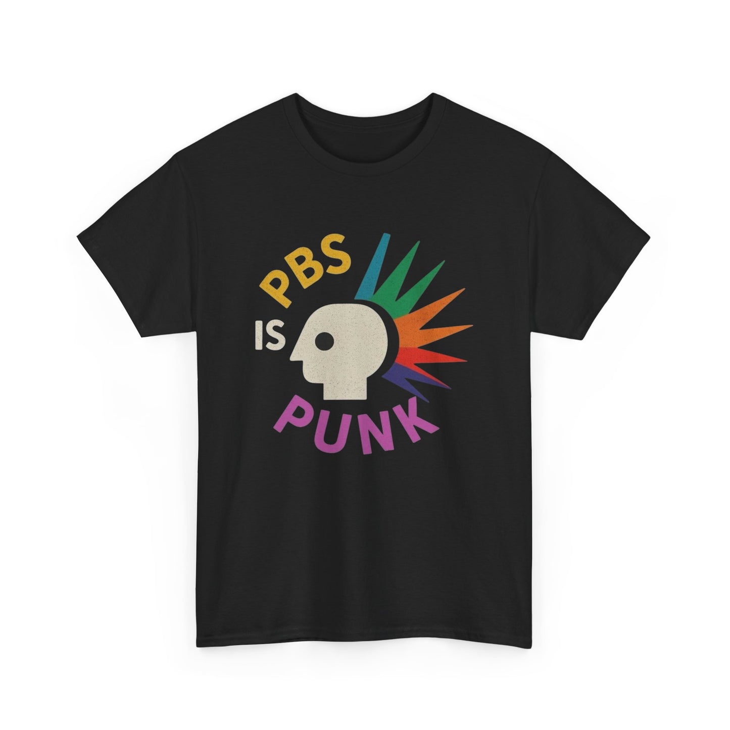 PBS Is Punk Graphic T Shirt NEW ADULT TEE