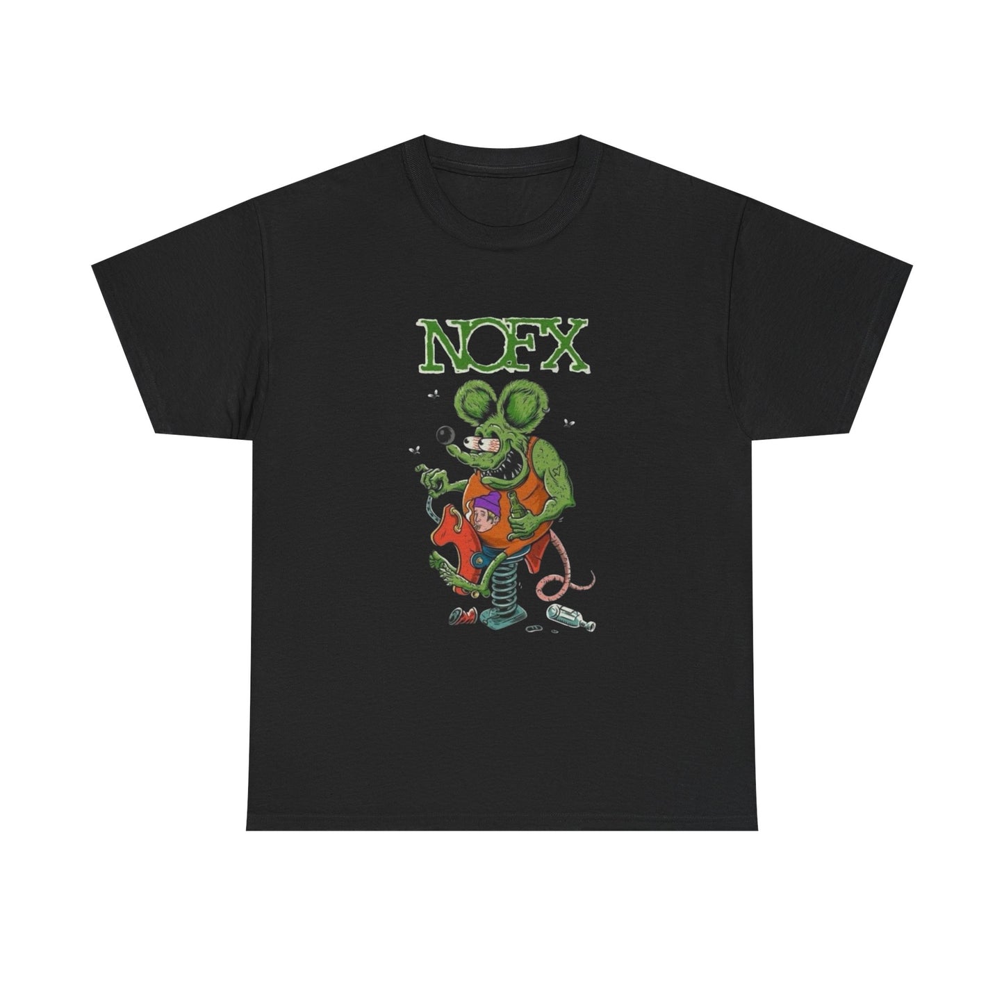 NOFX Graphic T Shirt ADULT NEW Heavy Cotton Tee