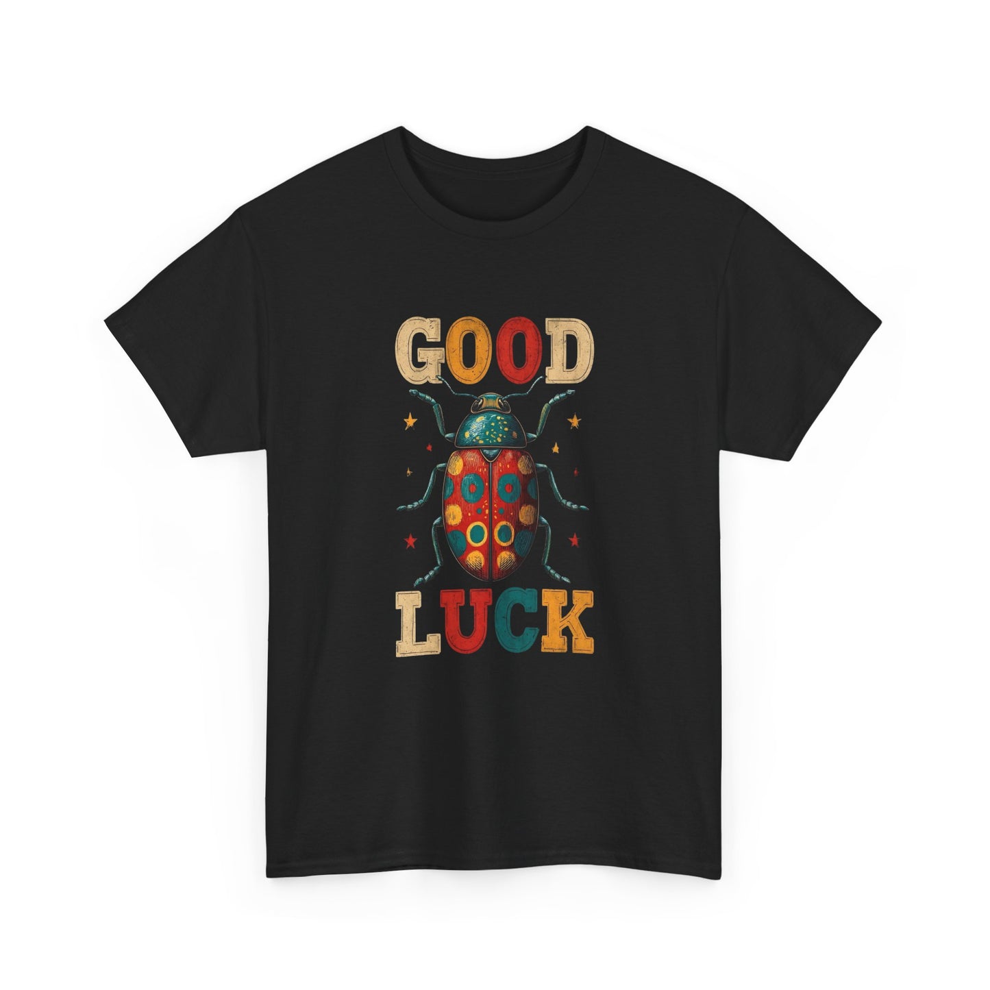 Good Luck Graphic T Shirt NEW Adult Unisex Heavy Cotton Tee