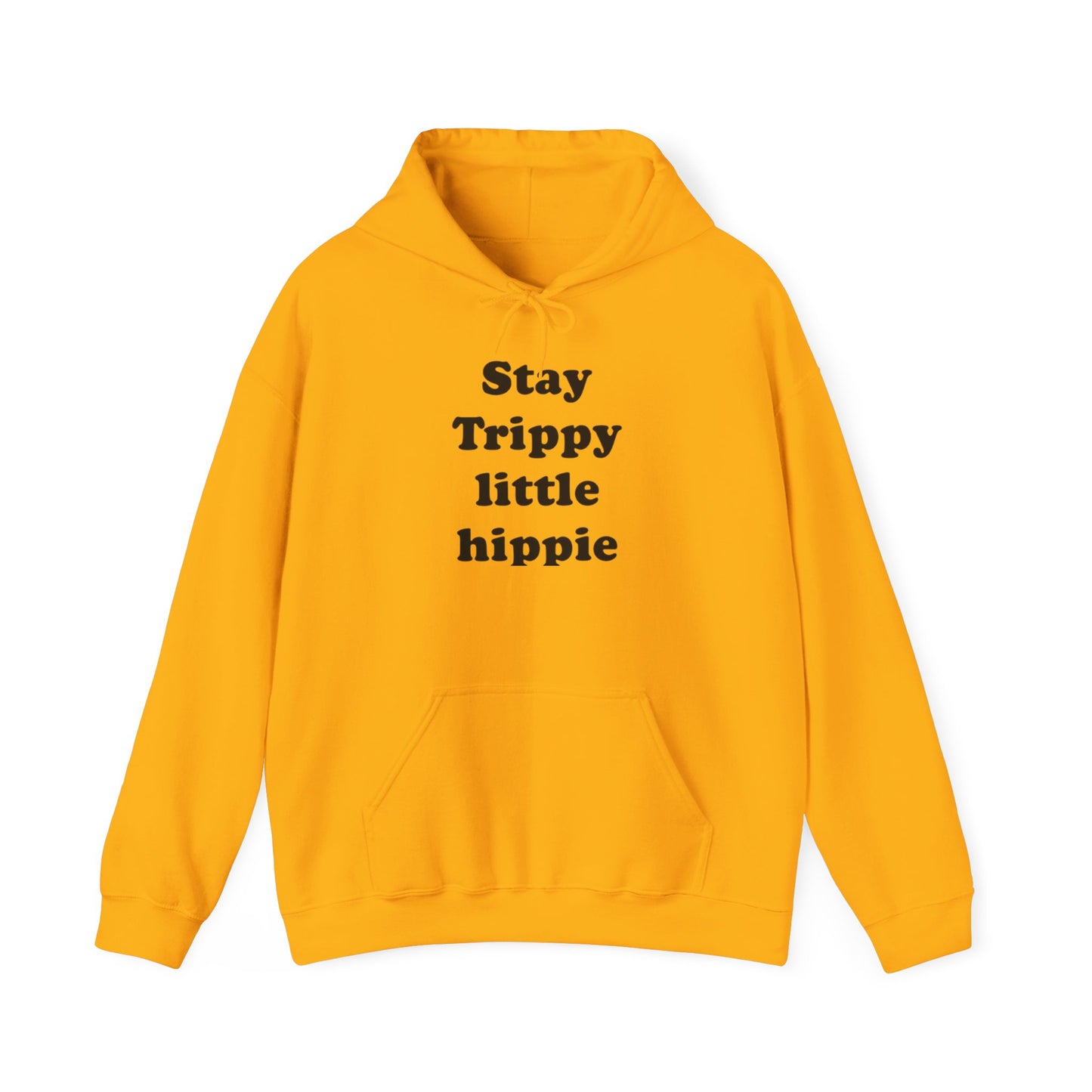 Stay Trippy Little Hippy Retro  Graphic Hoodie Heavy Blend™ Hooded Sweatshirt