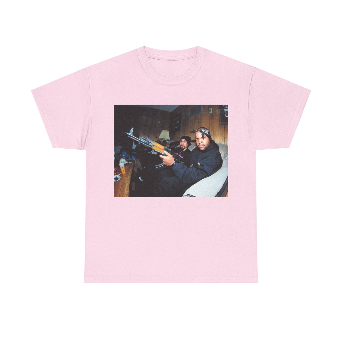 Ice cube T-shirt vintage 90s NWA California retro meme Unisex Heavy Cotton Tee
