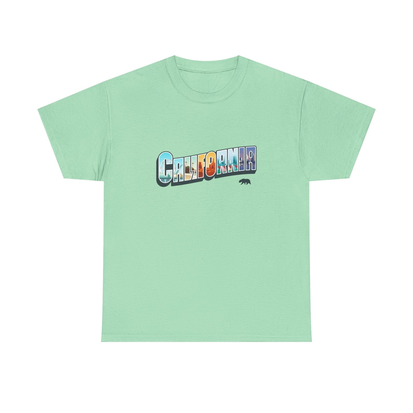 California USA Graphic T Shirt NEW Adult Tee